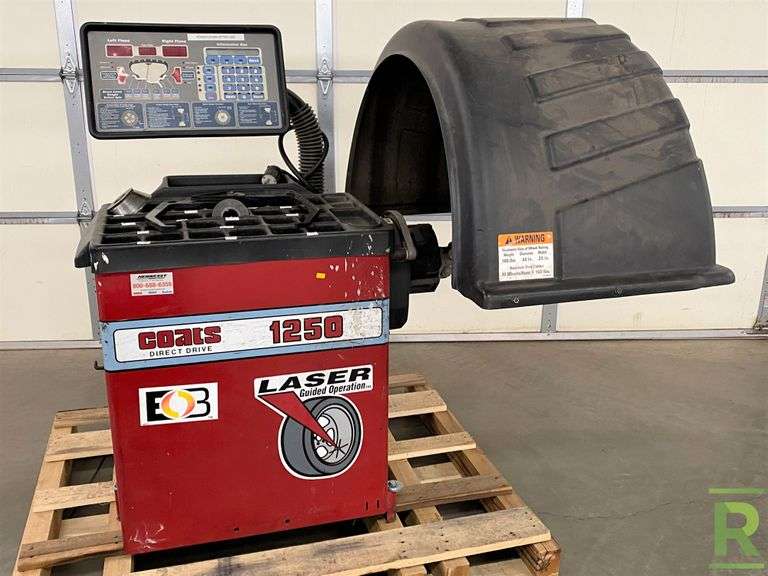 Coats Direct Drive 1250 Wheel Balancer Roller Auctions
