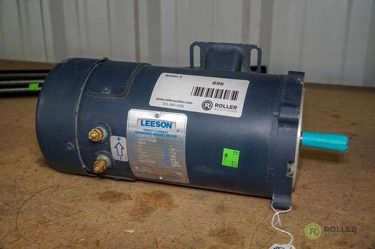 Leeson C4D17FK9B Direct Current Permanent Motor, 24V Roller