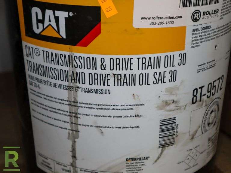 Cat Transmission and Drive Train Oil 30 Roller Auctions