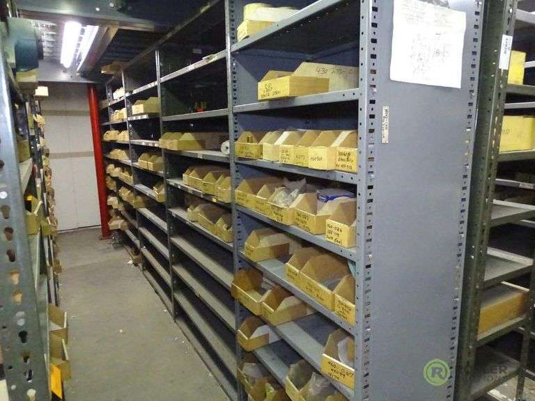 (10) Shelving Units of Inventory Roller Auctions