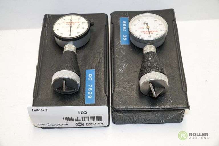 (2) Swiss Precision Instruments Chamfer Gauges Roller Auctions