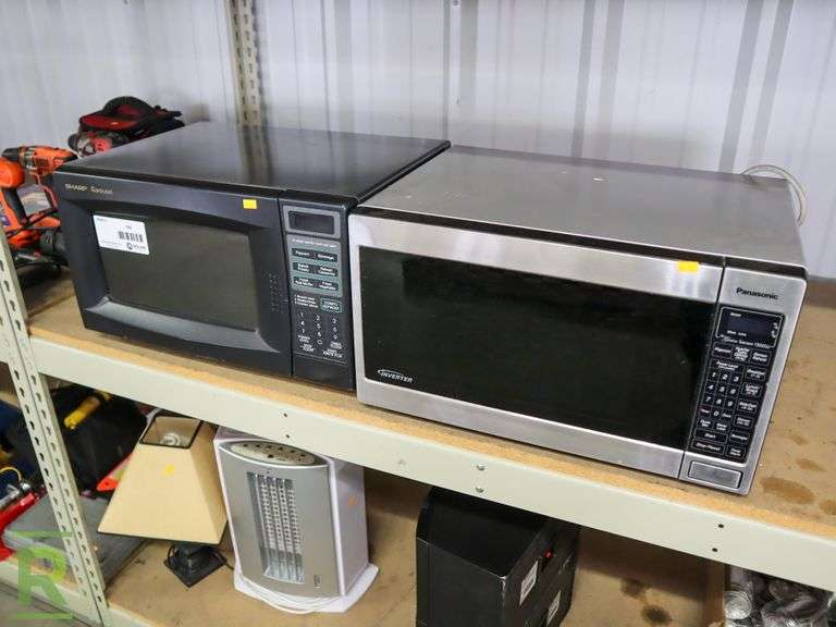 Panasonic and Sharp Microwaves Roller Auctions