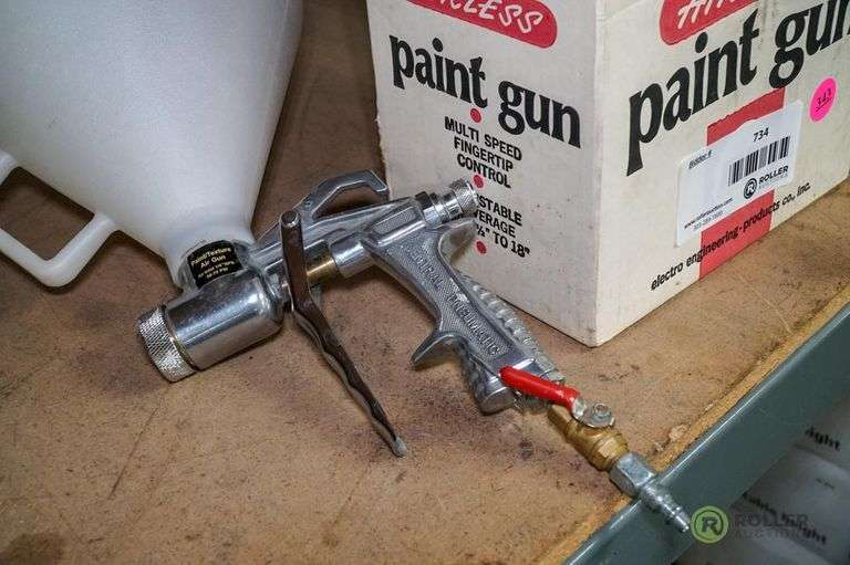 Electro Airless Paint Gun and Texture Gun Roller Auctions