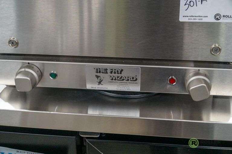New The Fry Wizard FWA36036 Countertop Fryer Roller Auctions