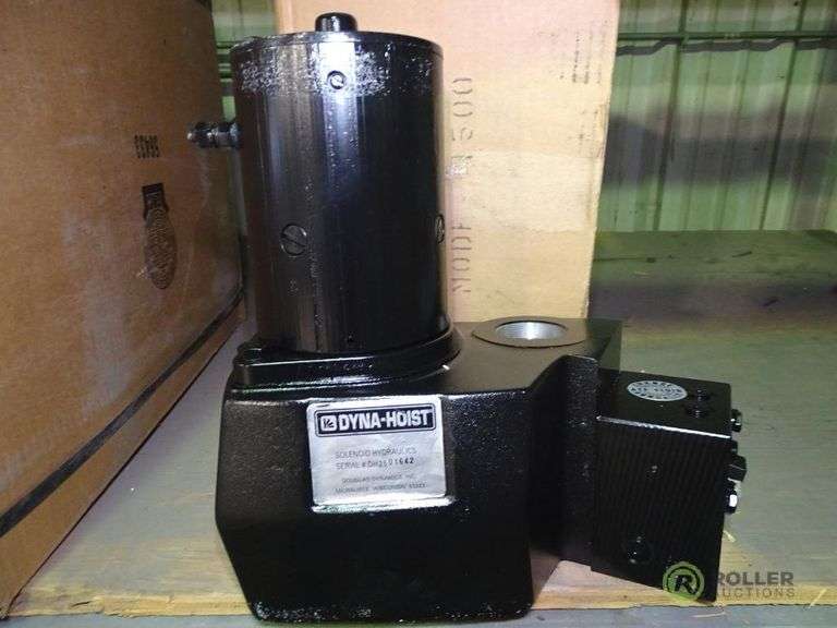 (2) Dyna Hoist Solenoid Hydraulic Pumps Roller Auctions