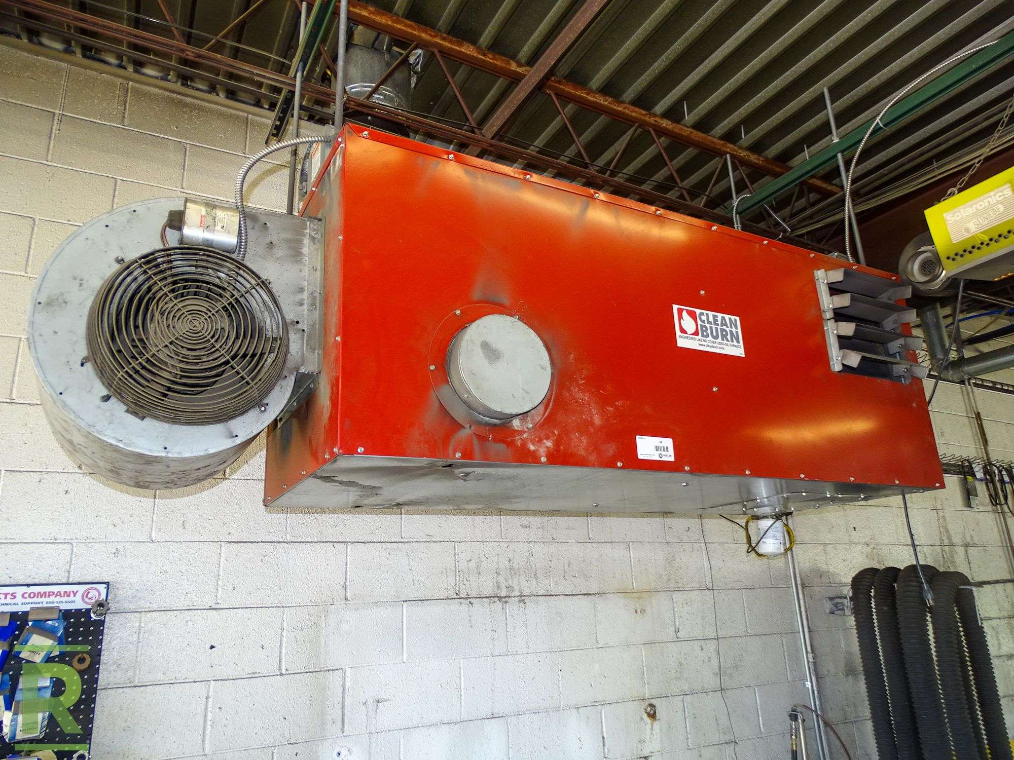 Clean Burn CB-2500 Waste Oil Heater - Roller Auctions