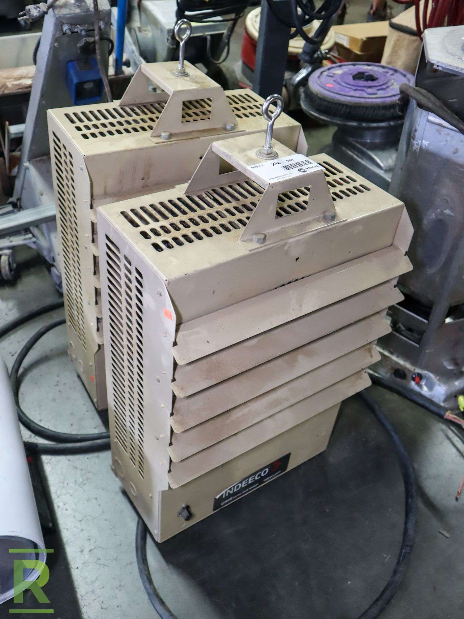 2) Indeeco UHIR Unit Heaters - Roller Auctions