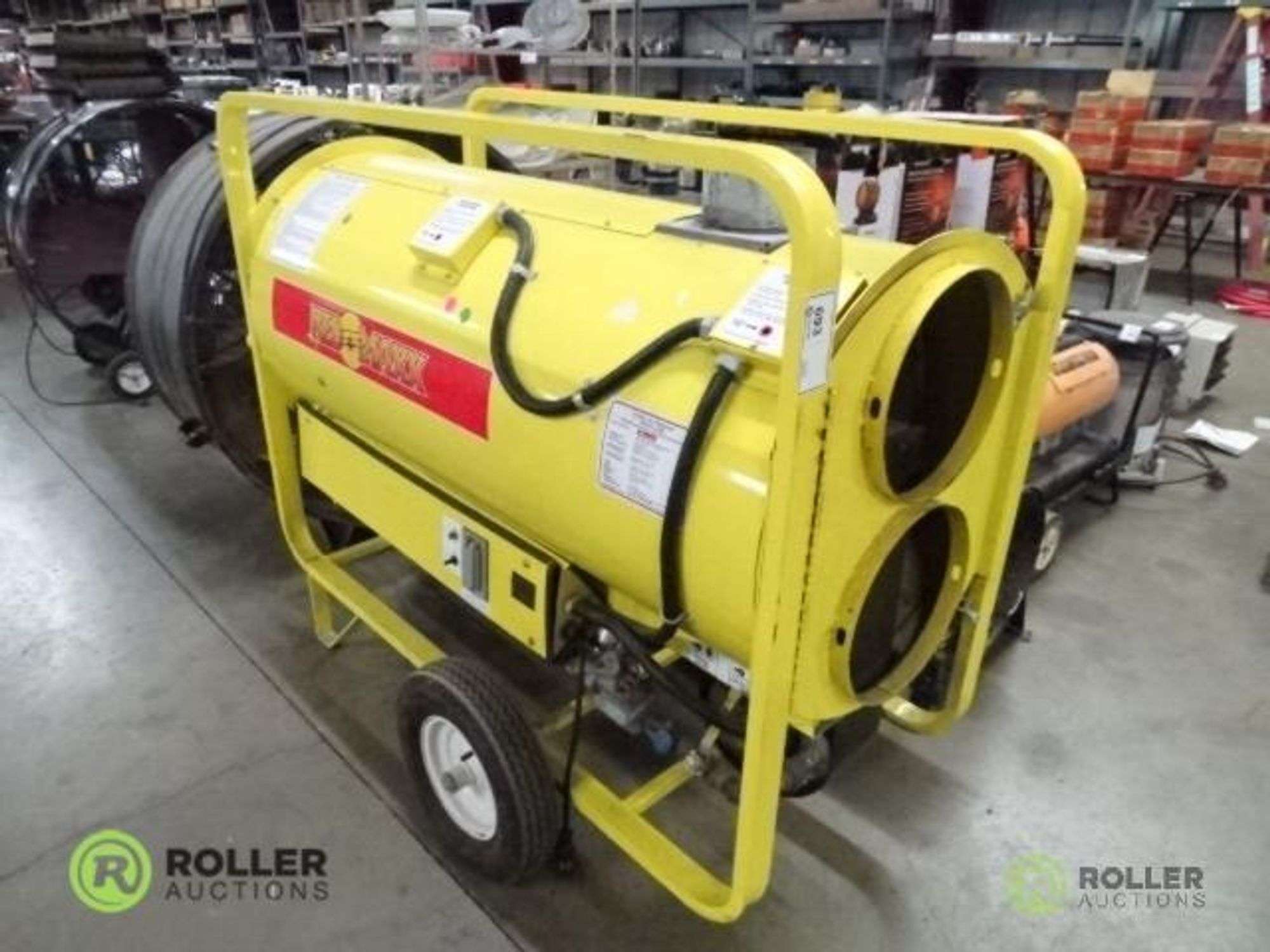 Red Maxx RM3501DG Portable Construction Heater, 350000-BTU, Natural Gas /  Propane, Single Phase - Roller Auctions