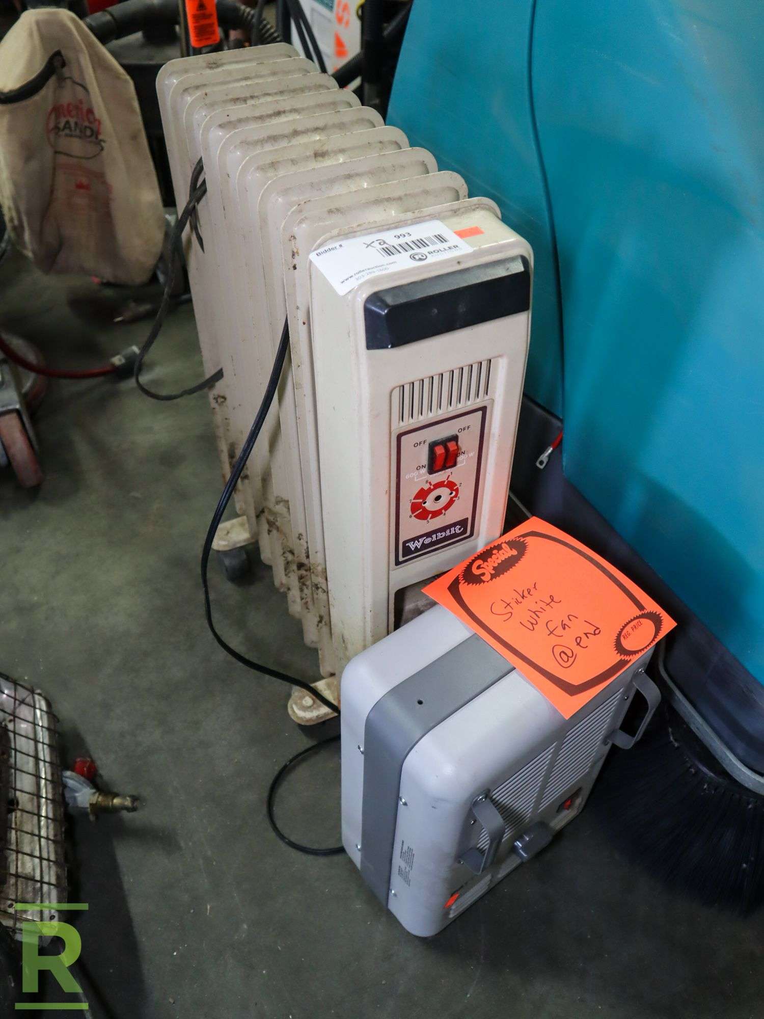 Welbilt Heater and Patton Heater - Roller Auctions