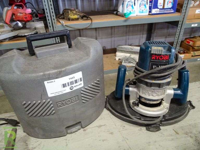Ryobi R165 Router With Hardcase, Electric Roller Auctions