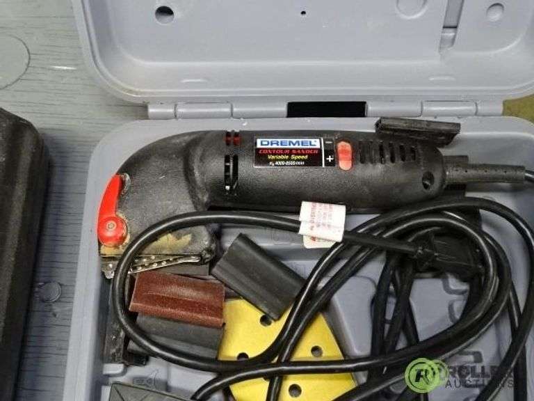 Dremel Variable Speed Contour Sander With Case Roller Auctions
