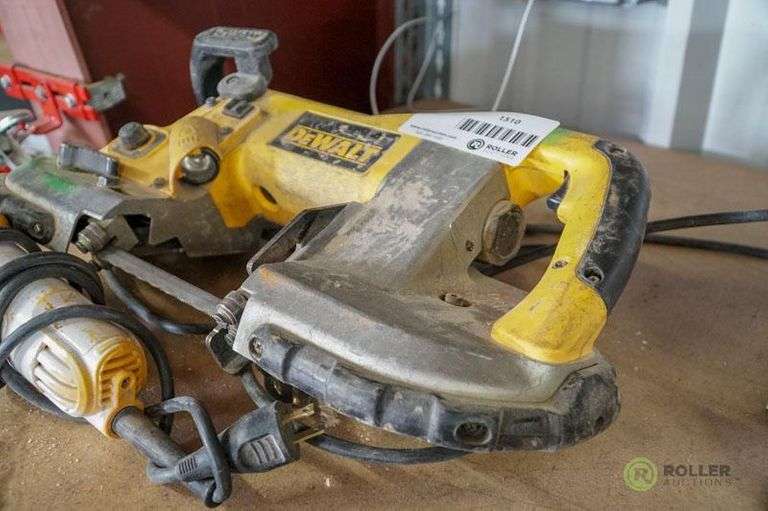 DeWalt D28770 Band Saw and DeWalt Angle Grinder Roller Auctions