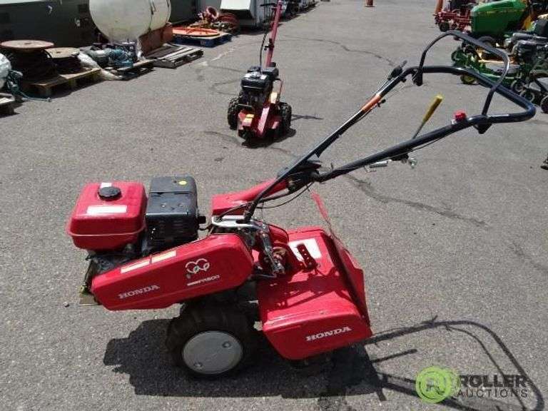 Honda FR800 Rear Tine Rototiller, Honda Gas Engine Roller Auctions