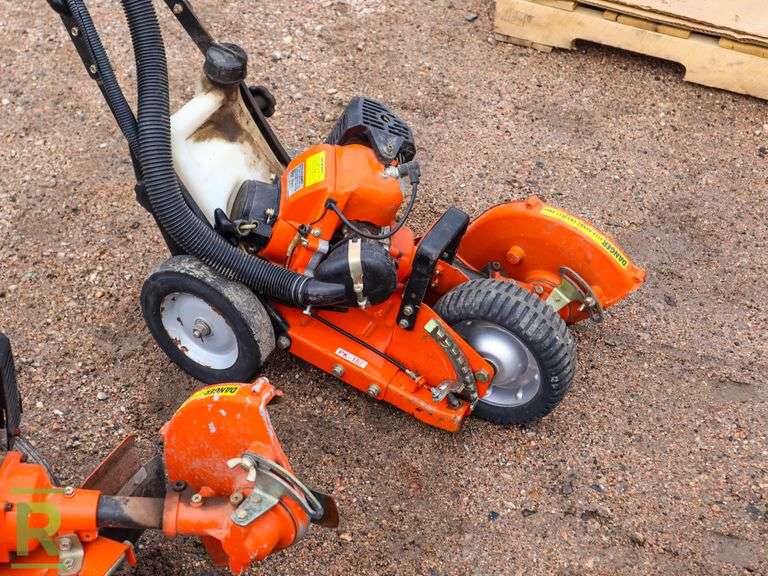 (2) Tanaka TLE600 Walk Behind Edgers Roller Auctions