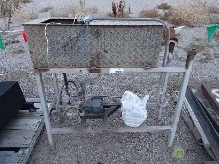 Shop Pressure Washer, Soap Tank, 110VAC, Hypro Triplex Pump, Stand