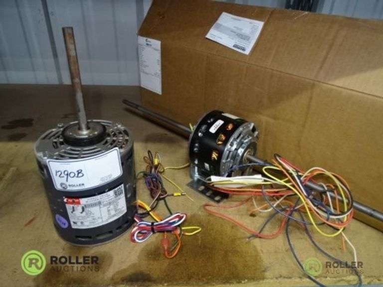 (2) Electric Motors Roller Auctions