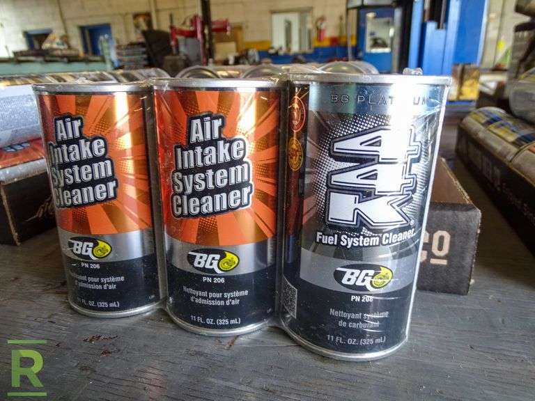 Tray of BG Air Intake System Cleaner and 44k Fuel System Cleaner