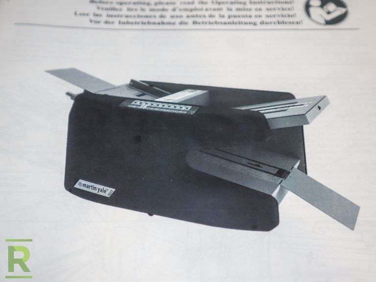 Martin Yale 1611 Office Paper Folder Roller Auctions
