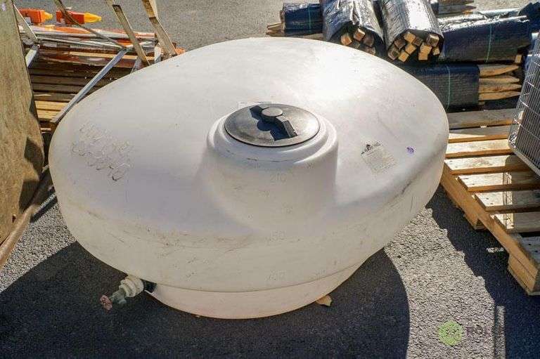 Oval Poly Tank, 210Gallons Roller Auctions