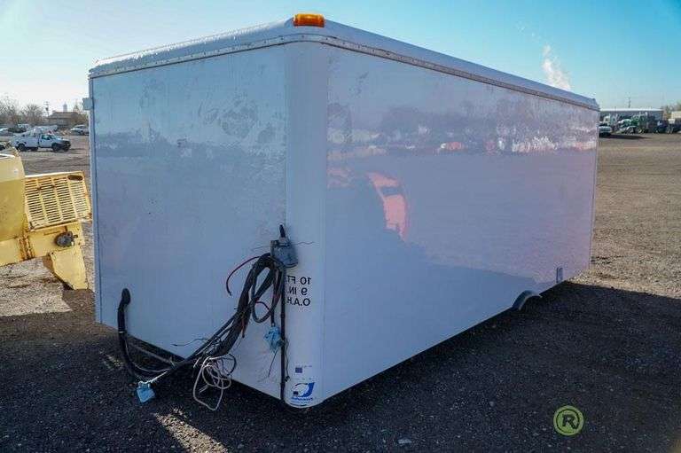 8' x 16' Refrigerated Van Body Box Roller Auctions