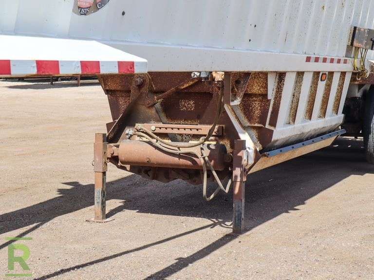 2015 CTS BDT46 Quad Axle Belly Dump Trailer Roller Auctions