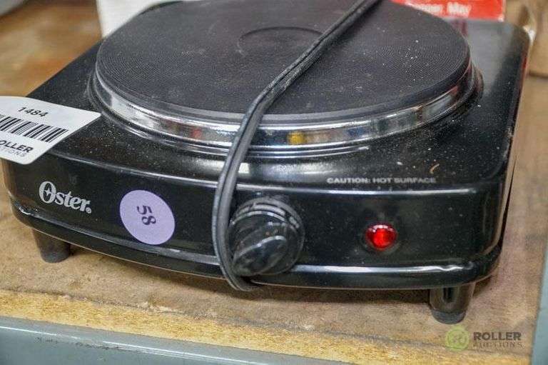 Oster Hot Plate and French Fry Potato Chopper Roller Auctions