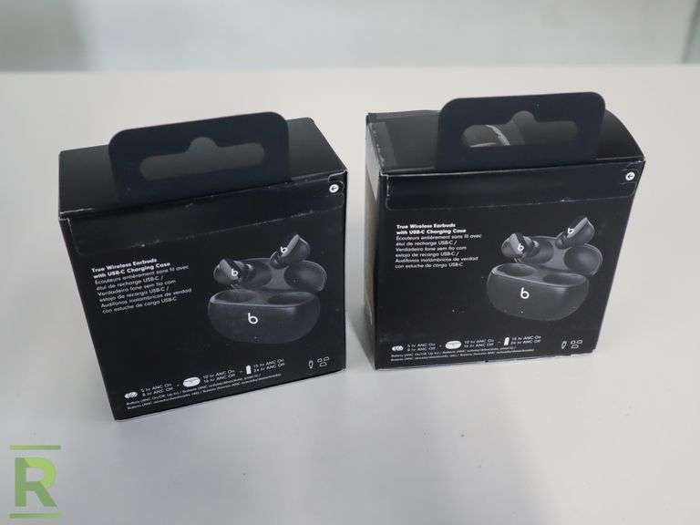  2 Beats By Dr Dre Beats Studio Buds Black New Sealed Roller Auctions