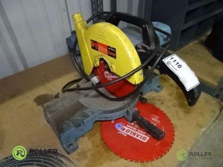 Jepson Miter Saw With Diablo Blade Roller Auctions