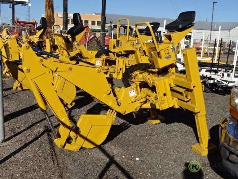 Bradco Built 88M2 Down Outriggers, Slider Backhoe, 8' Dig Depth, 7Lever Controls, 3900Lb