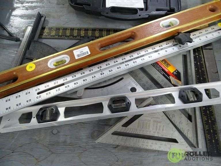 Empire Wood Level and Johnson Adjust A Square Roller Auctions