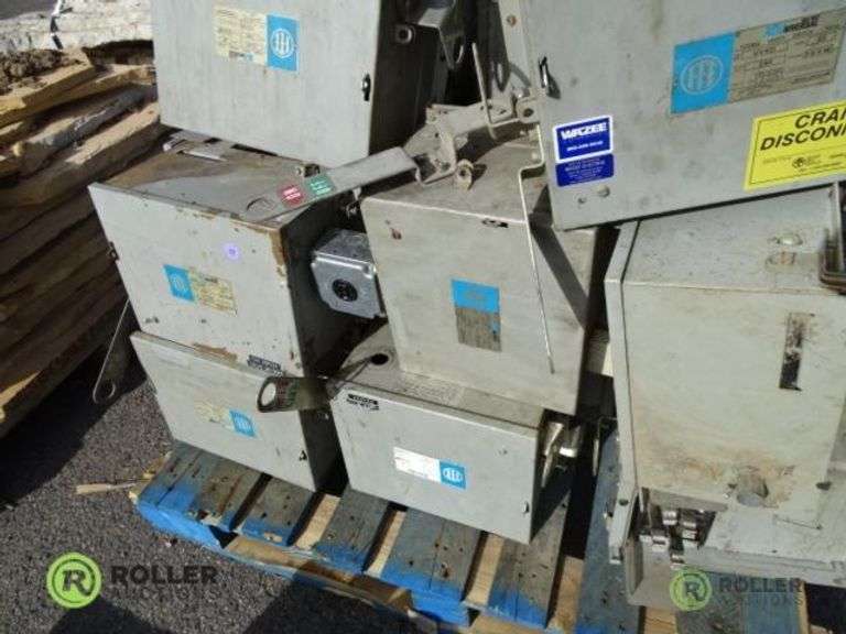 Pallet of Electrical Switches Roller Auctions