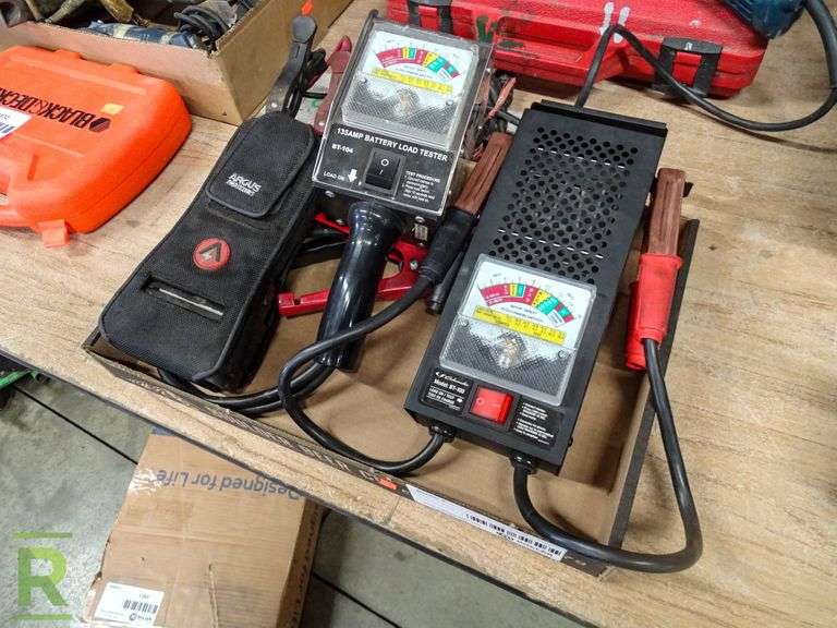 Schumacher BT100 Load Tester and Argus Battery Analyzers Roller Auctions