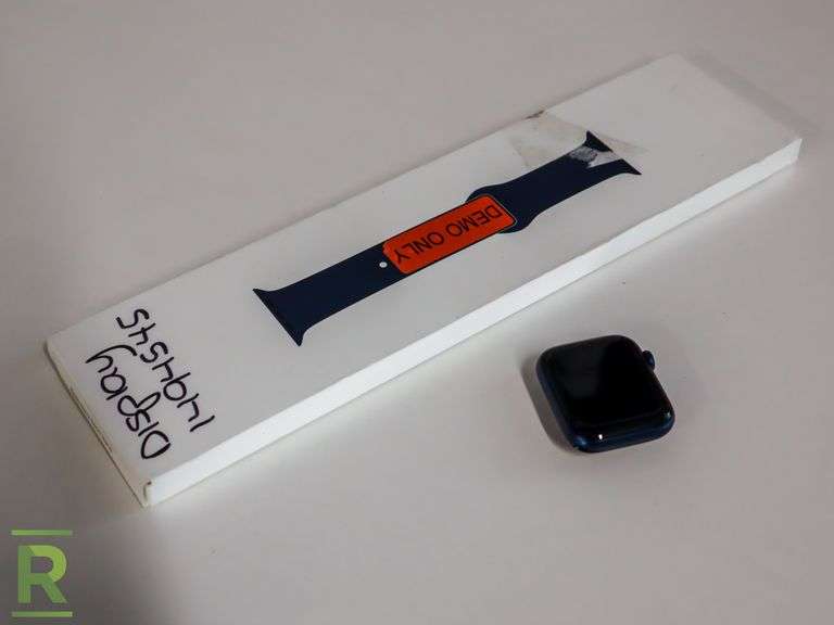 Apple Watch Series 6 44mm Blue With Blue Sports Band Roller Auctions