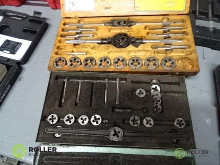 Threadit Tap & Die Set and Assorted Taps & Dies Roller Auctions