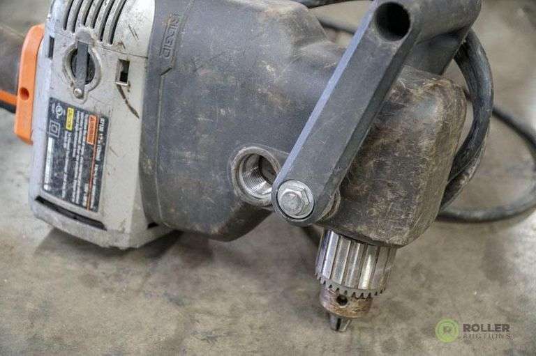Ridgid R7130 1/2in Corded Right Angle Drill Roller Auctions