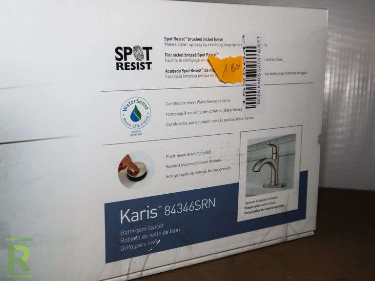 Moen Karis Bath Faucet Open Box Roller Auctions