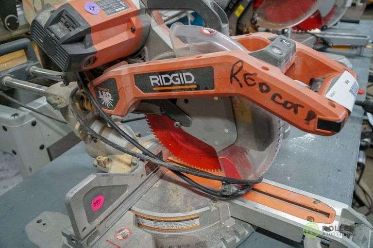 Ridgid MS255SR 10in Dual Bevel Sliding 