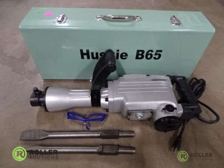 New Huskie B65 Electric Demolition Hammer Roller Auctions
