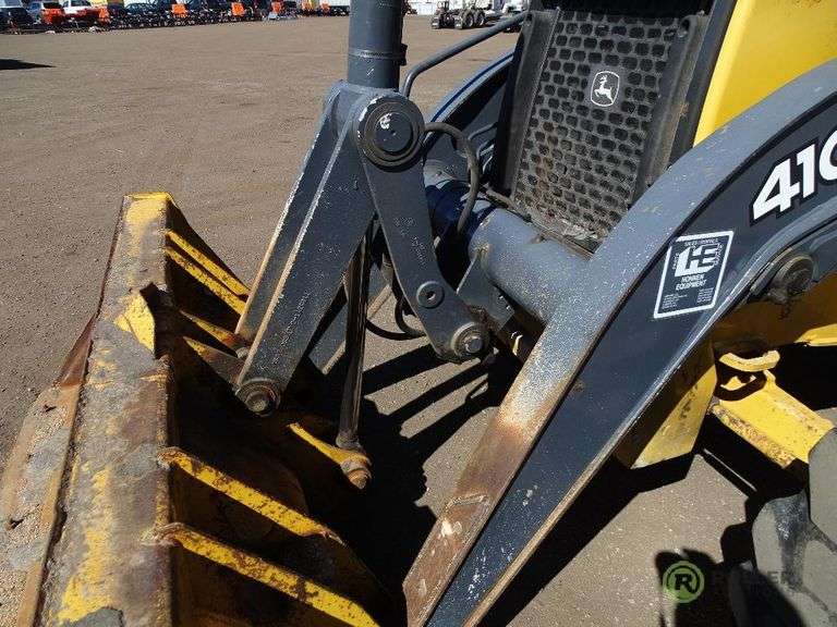 2010 John Deere 410J 4WD Loader/Backhoe, Extendahoe, Auxiliary