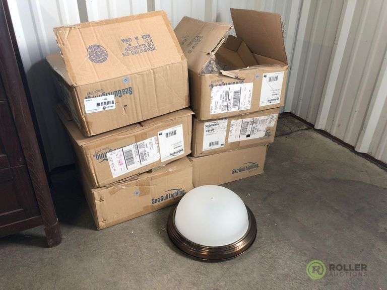 (6) Ceiling Light Fixtures Roller Auctions