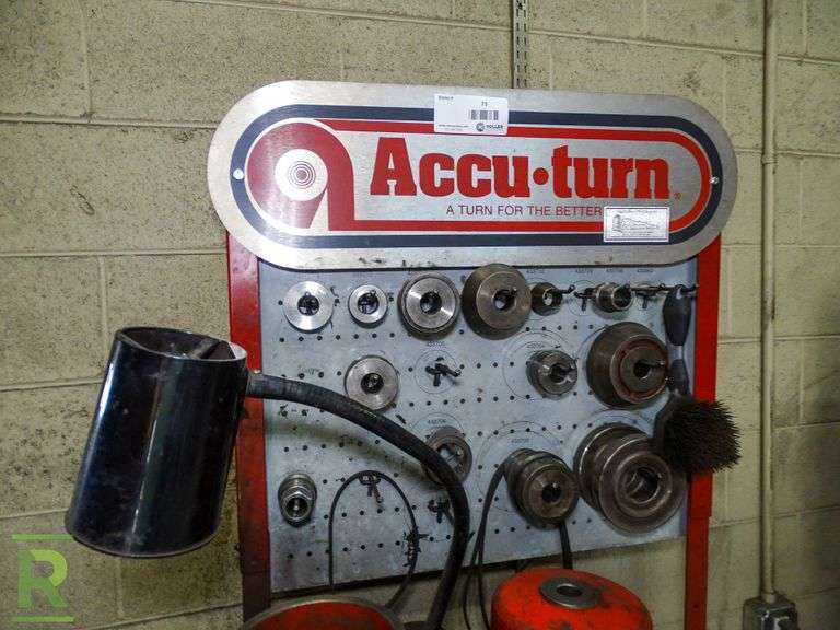 Accu Turn 8944 Multi Speed Brake Lathe Roller Auctions