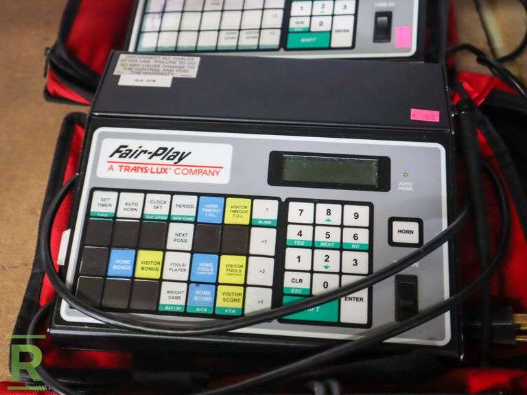 (3) TransLux FairPlay MP700211 Scoreboard Controllers Roller Auctions
