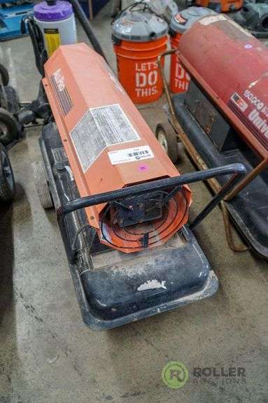 All Pro K100-FAS Portable Heater 100000 BTU, Oil and Kerosene Burner -  Roller Auctions