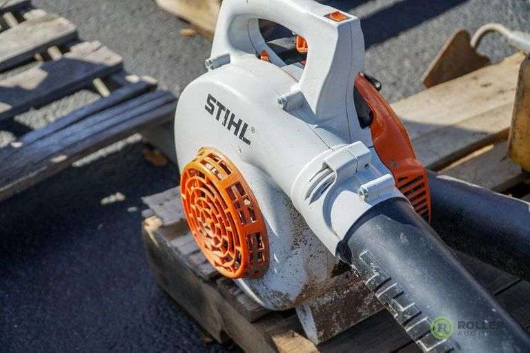 (2) Stihl Leaf Blowers, Gas Roller Auctions