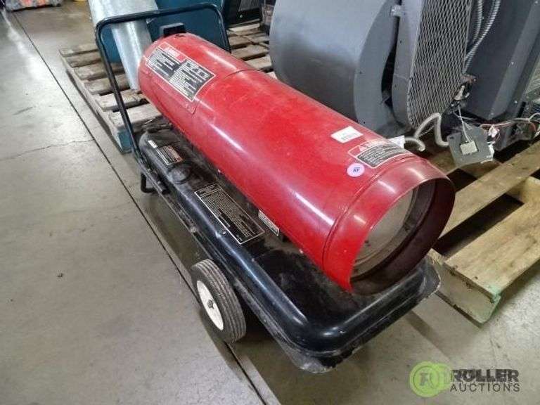 Toro 53403 PortaHeat Heater, 150,000 BTU, Kerosene Roller Auctions