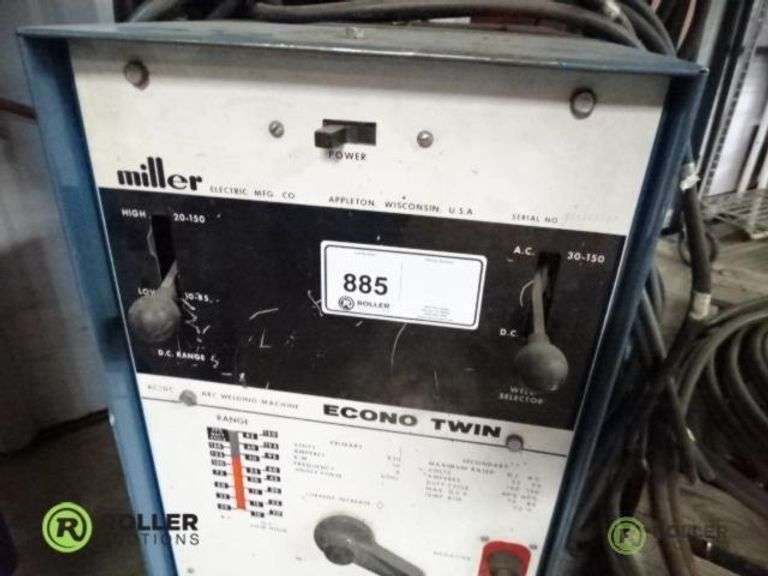 Miller Econo Twin Arc Welder and Sears Craftsman Universal High