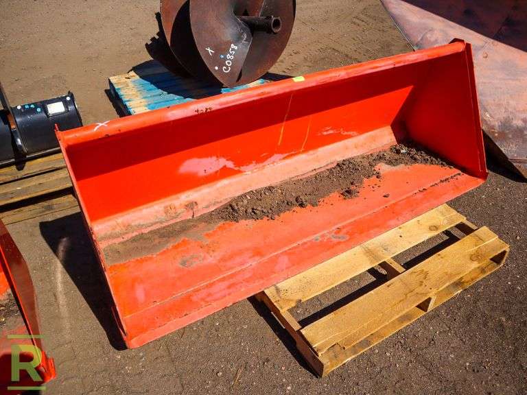 Kubota 72" Bucket to Fit Tractor Roller Auctions