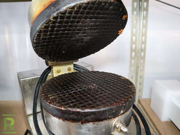 Cobatco MD10SSEL Waffle Cone Maker Roller Auctions