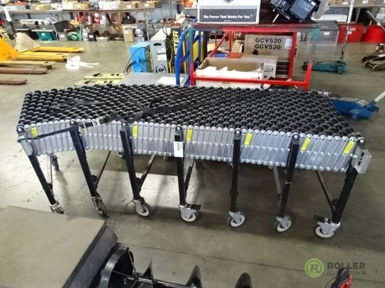 Expandable Conveyor on Casters Roller Auctions