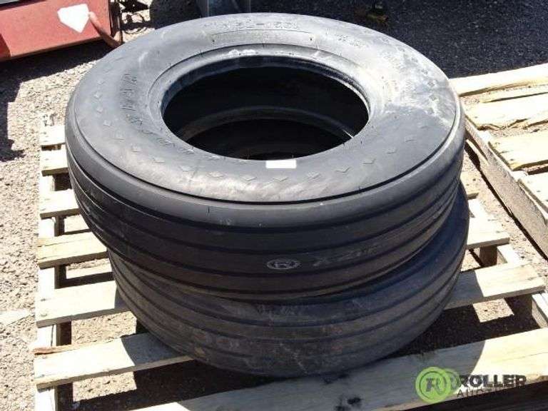 (2) Goodyear Farm Utility Tractor Tires, 9.5L15SL Roller Auctions